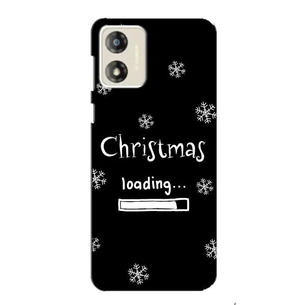 Чехол с принтом «Christmas loading» для Motorola MOTO G13