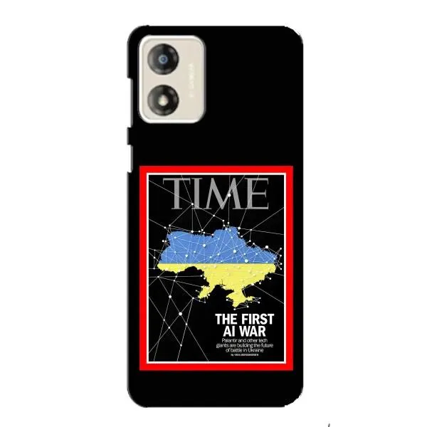 Чохол з принтом «TIME Ukraine» для Motorola MOTO G13