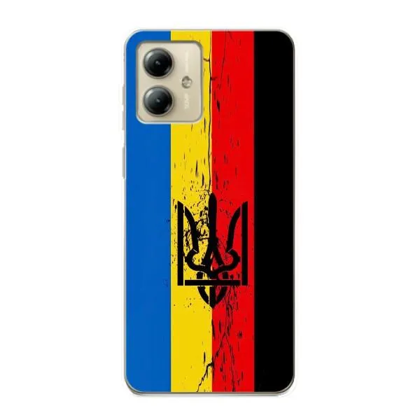 Чехол с принтом «Флаг УПА» для Motorola MOTO G14