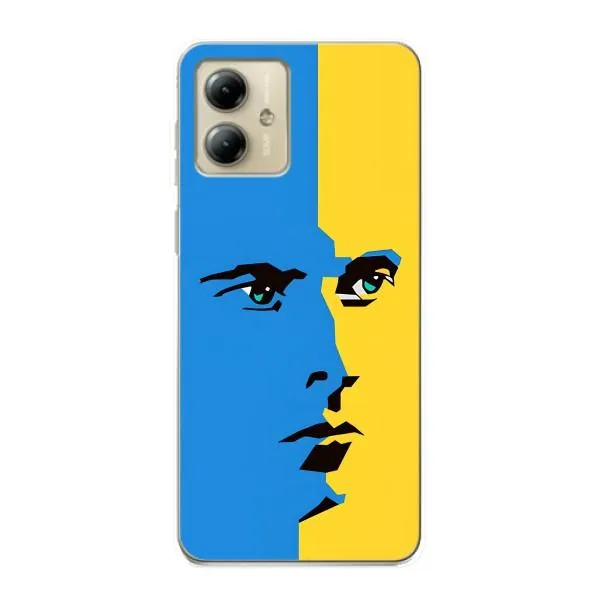 Чехол с принтом «Степан Бандера» для Motorola MOTO G14