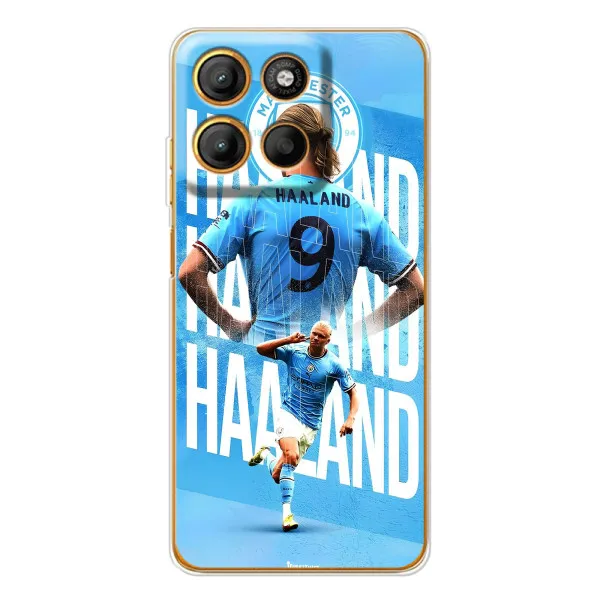 Чохол з принтом «Erling Haaland» для Motorola Moto G15 Power
