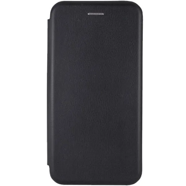 Кожаный чехол-книжка Classy для Motorola Moto G15 4G — Черный — фото 1