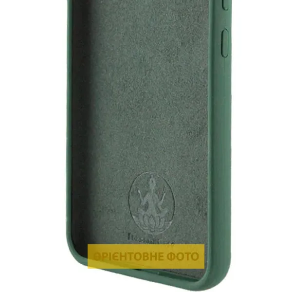 Чехол Silicone Cover Lakshmi Full Camera (AAA) для Motorola Moto G15 4G — Зеленый — фото 4