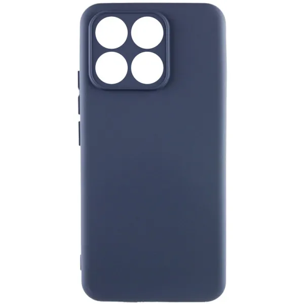 Чехол TPU GETMAN Liquid Silk Full Camera для Motorola Moto G15 4G / G15 Power / G17 / G17 Power — Синий — фото 1
