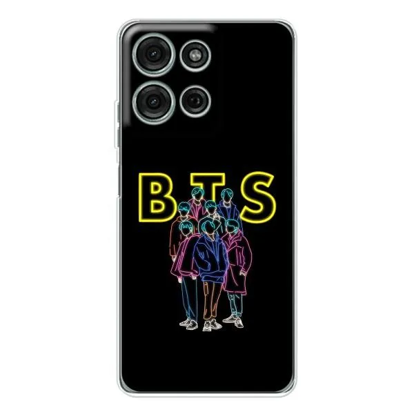 Чохол з принтом «BTS стайл» для Motorola Moto G15