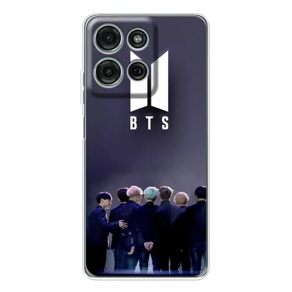 Чохол з принтом «Група BTS» для Motorola Moto G15
