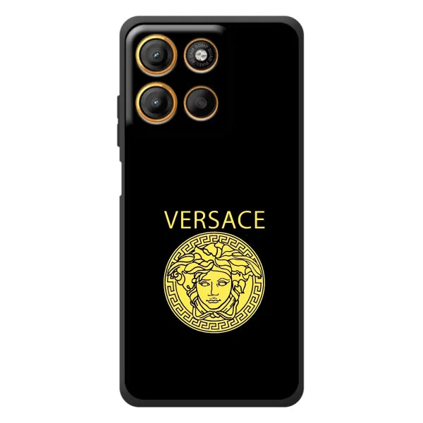 Чехол с принтом «Versace» для Motorola Moto G17 Power