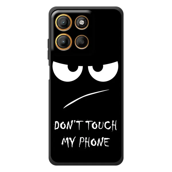 Чехол с принтом «Dont Touch» для Motorola Moto G17 Power Чехол с принтом «Dont Touch» для Motorola Moto G17 Power
