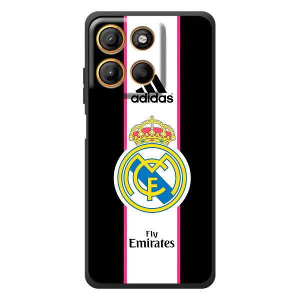 Чехол с принтом «Лого Real Madrid» для Motorola Moto G17 Power Чехол с принтом «Лого Real Madrid» для Motorola Moto G17 Power