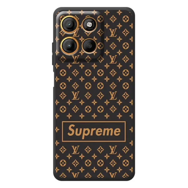 Чехол с принтом «Supreme LV» для Motorola Moto G17 Power