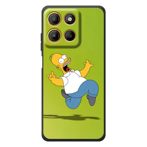 Чехол с принтом «Гомер Симпсон» для Motorola Moto G17 Чехол с принтом «Гомер Симпсон» для Motorola Moto G17