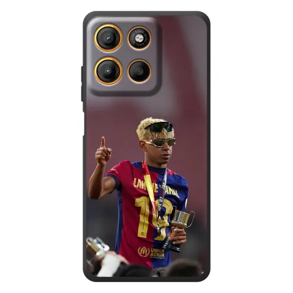 Чехол с принтом «Lamine Yamal» для Motorola Moto G17