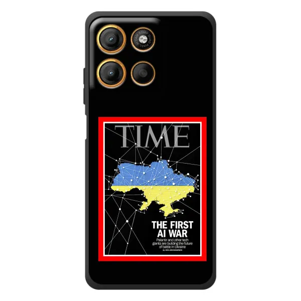 Чехол с принтом «TIME Ukraine» для Motorola Moto G17 Чехол с принтом «TIME Ukraine» для Motorola Moto G17