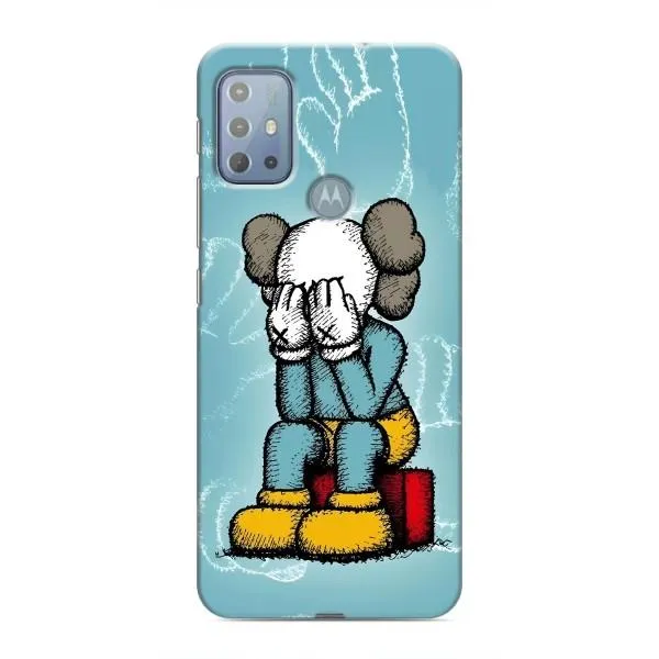 Чехол с принтом «Плач Bearbrick» для Motorola MOTO G20 Чехол с принтом «Плач Bearbrick» для Motorola MOTO G20