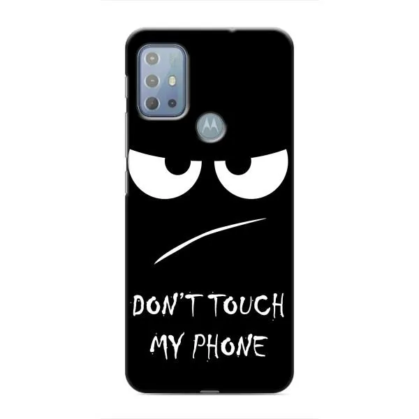 Чехол с принтом «Dont Touch» для Motorola MOTO G20