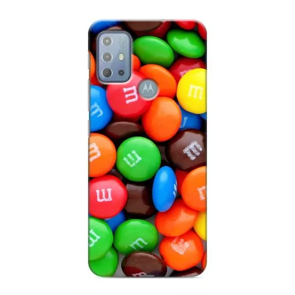 Чехол с принтом «MM's» для Motorola MOTO G20