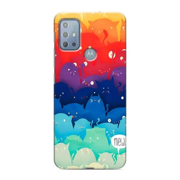 Чехол с принтом «Mew» для Motorola MOTO G20 Чехол с принтом «Mew» для Motorola MOTO G20