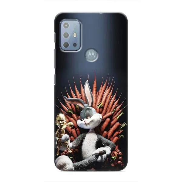 Чехол с принтом «Король Кролик» для Motorola MOTO G20 Чехол с принтом «Король Кролик» для Motorola MOTO G20