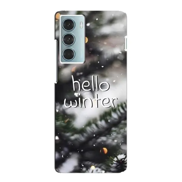 Чехол с принтом «Hello winter» для Motorola MOTO G200