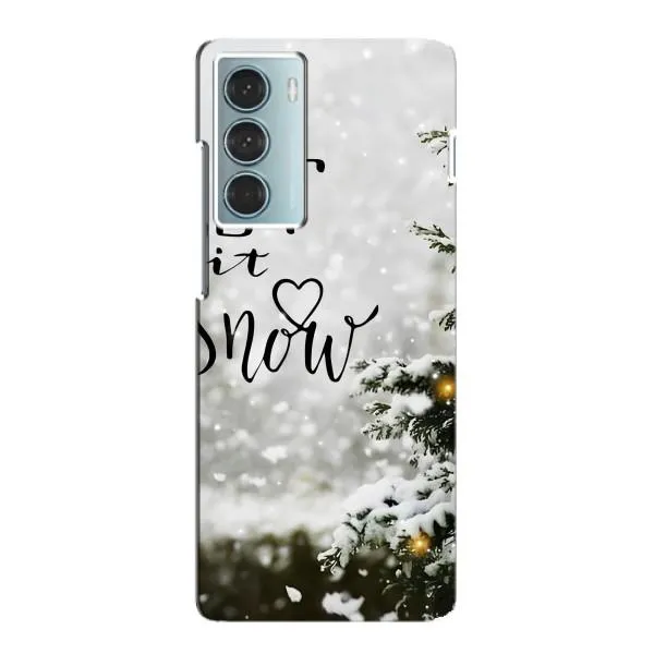 Чехол с принтом «Let it snow» для Motorola MOTO G200