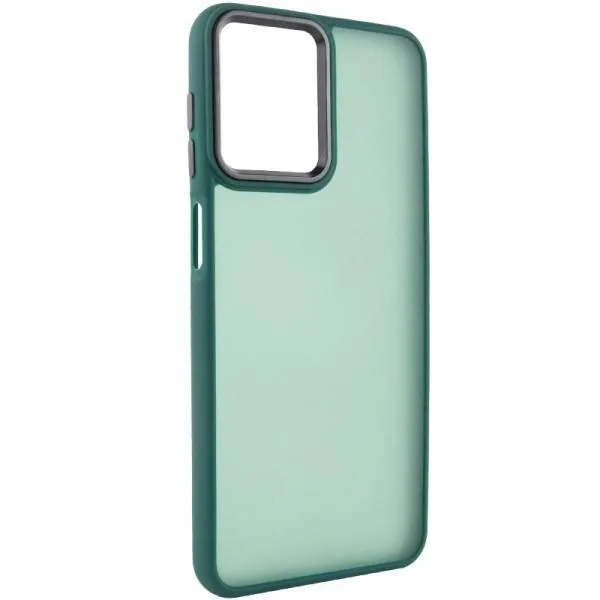 Чехол TPU+PC Lyon Frosted для Motorola Moto G23 — Зеленый — фото 1