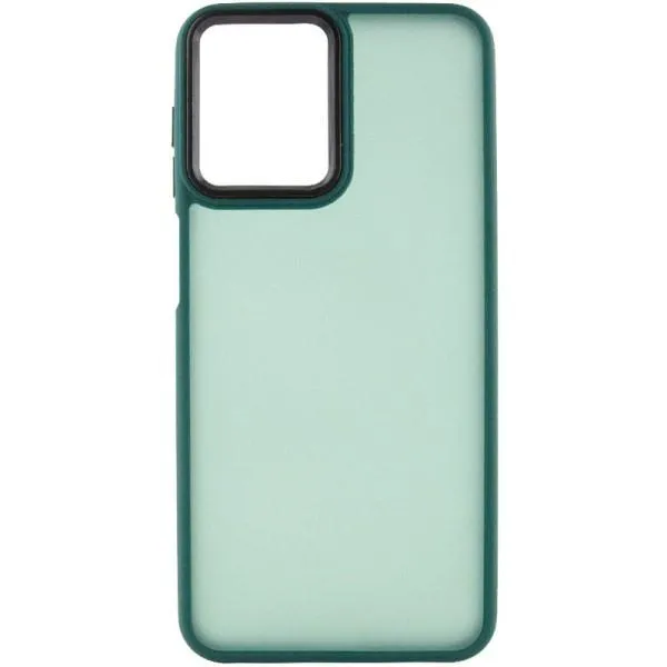 Чехол TPU+PC Lyon Frosted для Motorola Moto G23 — Зеленый — фото 2