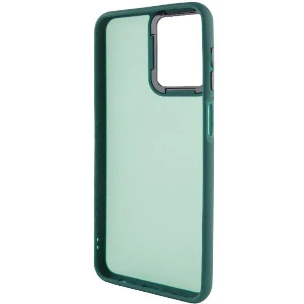 Чехол TPU+PC Lyon Frosted для Motorola Moto G23 — Зеленый — фото 3
