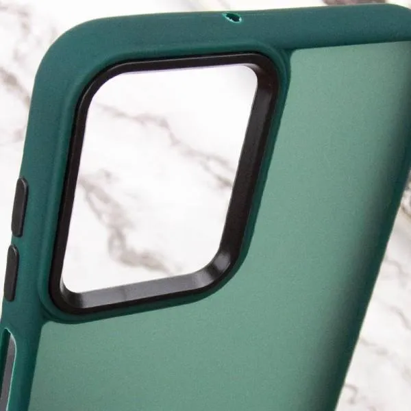 Чехол TPU+PC Lyon Frosted для Motorola Moto G23 — Зеленый — фото 5