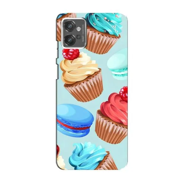 Чехол с принтом «Кексики» для Motorola MOTO G23 Чехол с принтом «Кексики» для Motorola MOTO G23