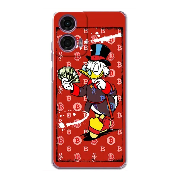 Чехол с принтом «Scrooge MagDag» для Motorola MOTO G24 Power
