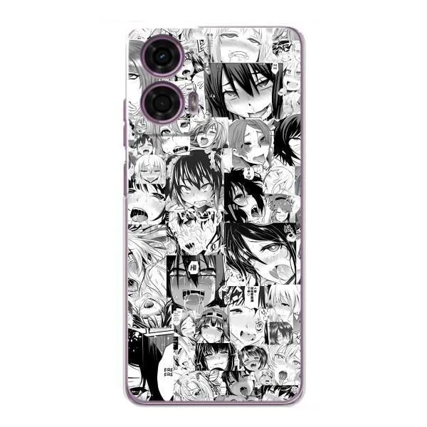 Чехол с принтом «Ahegao manga» для Motorola MOTO G24 Power Чехол с принтом «Ahegao manga» для Motorola MOTO G24 Power