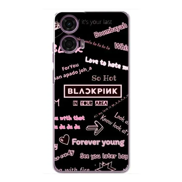Чехол с принтом «BLACKPINK» для Motorola MOTO G24 Power Чехол с принтом «BLACKPINK» для Motorola MOTO G24 Power