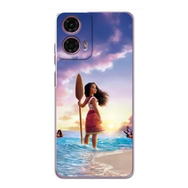 Чехол с принтом «Моана с веслом» для Motorola MOTO G24 Power Чехол с принтом «Моана с веслом» для Motorola MOTO G24 Power