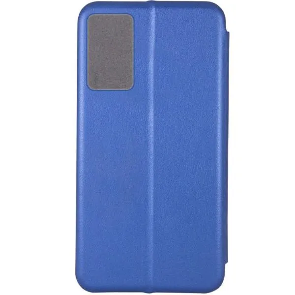 Шкіряний чохол-книжка Classy для Motorola Moto G24 / G04 / E14 — Синій — фото 3