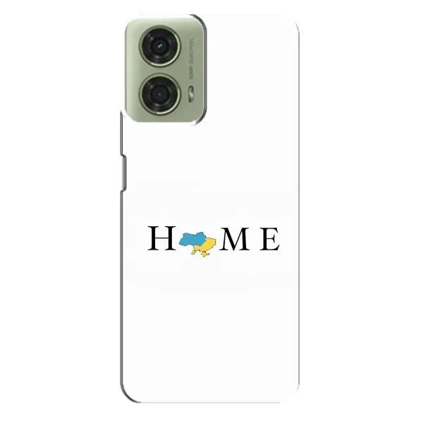 Чехол с принтом «Home» для Motorola MOTO G24