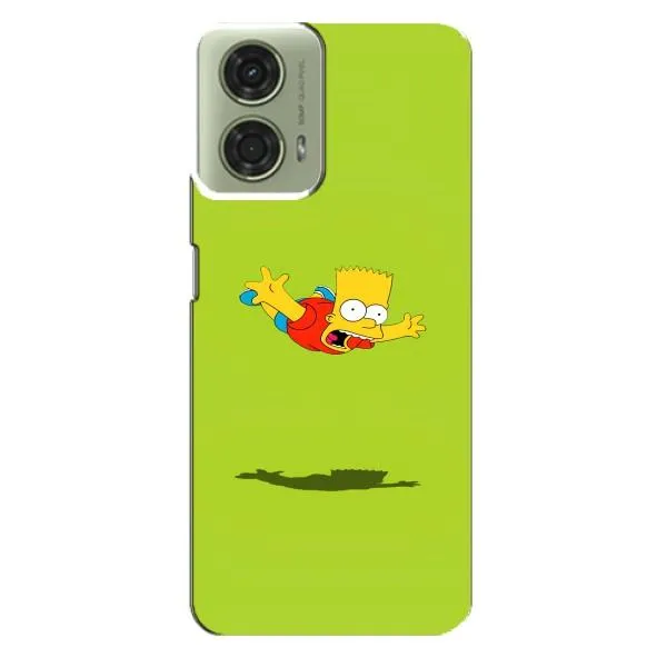 Чехол с принтом «Барт Симпсон» для Motorola MOTO G24