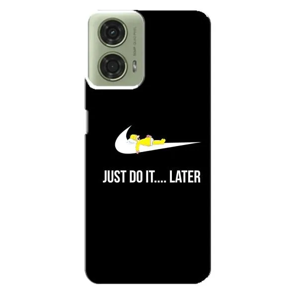 Чехол с принтом «Гомер Later» для Motorola MOTO G24