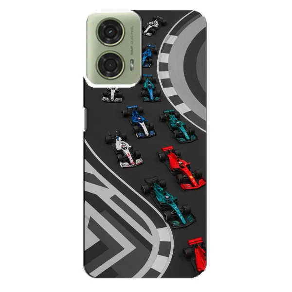 Чехол с принтом «Трасса Ф1» для Motorola MOTO G24