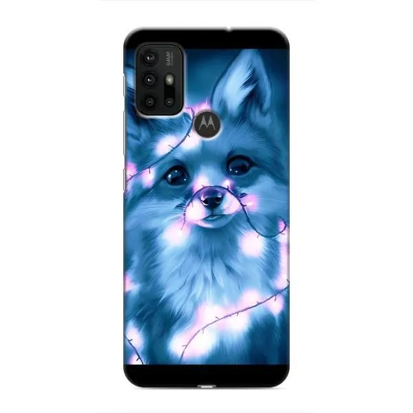 Чехол с принтом «Яркая лисичка» для Motorola MOTO G30