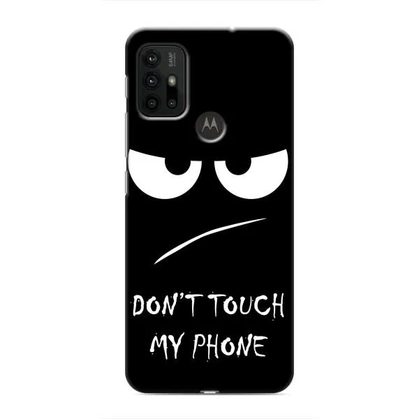 Чехол с принтом «Dont Touch» для Motorola MOTO G30