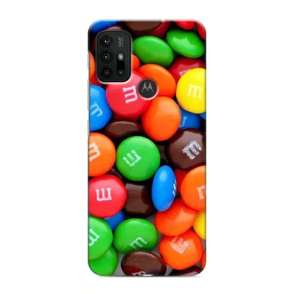 Чехол с принтом «MM's» для Motorola MOTO G30