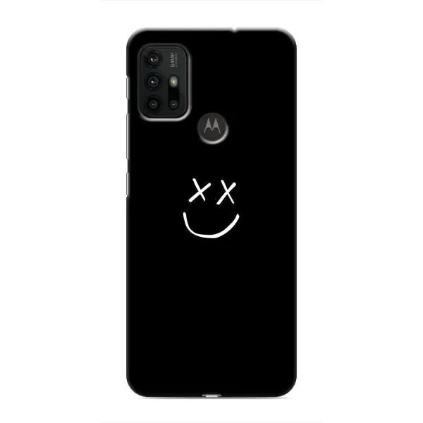 Чехол с принтом «Смайл» для Motorola MOTO G30