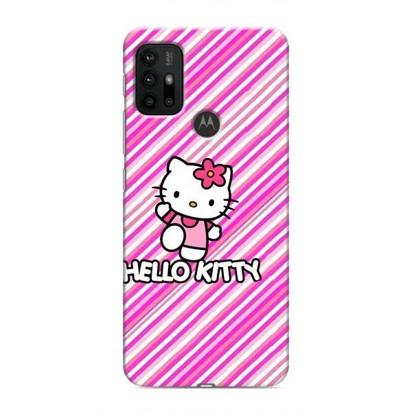 Чехол с принтом «Hello Kytty» для Motorola MOTO G30