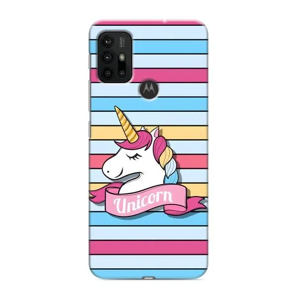 Чехол с принтом «Unicorn» для Motorola MOTO G30