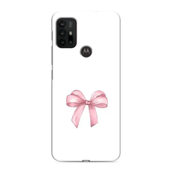 Чехол с принтом «Бант дизайн» для Motorola MOTO G30