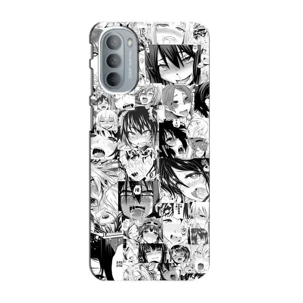 Чехол с принтом «Ahegao manga» для Motorola MOTO G31