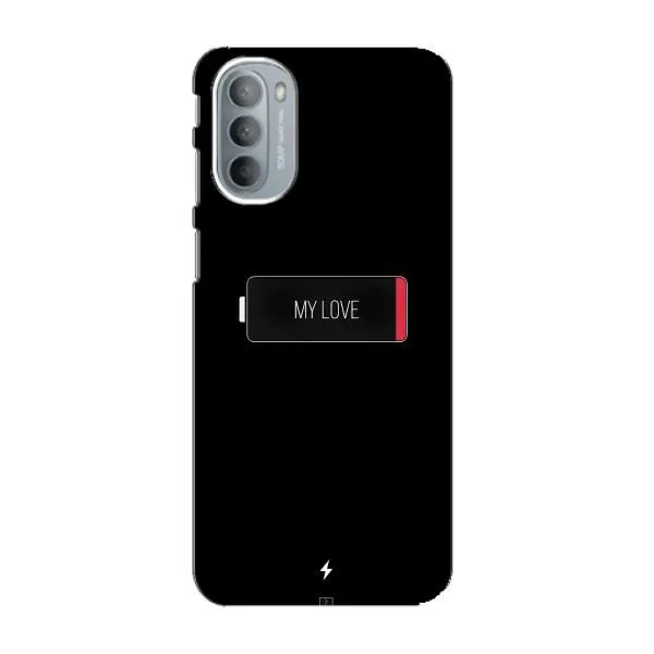 Чехол с принтом «Love battery» для Motorola MOTO G31 Чехол с принтом «Love battery» для Motorola MOTO G31