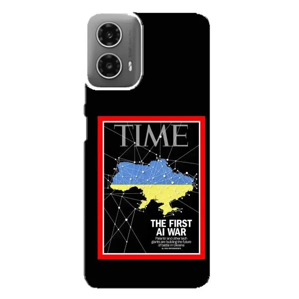 Чохол з принтом «TIME Ukraine» для Motorola MOTO G34