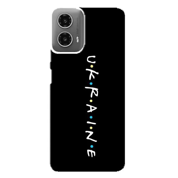 Чохол з принтом «ukraine» для Motorola MOTO G34
