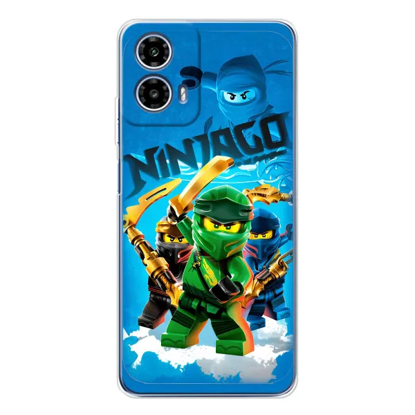 Чехол с принтом «Ninjago» для Motorola Moto G35 Чехол с принтом «Ninjago» для Motorola Moto G35